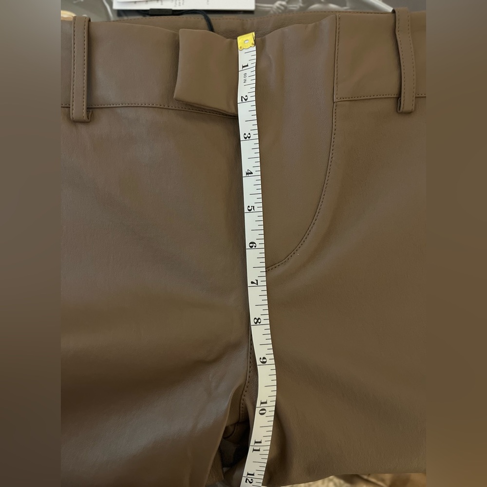 NWT MAX & MOl lamb leather pants $850 retail - Picture 11 of 11